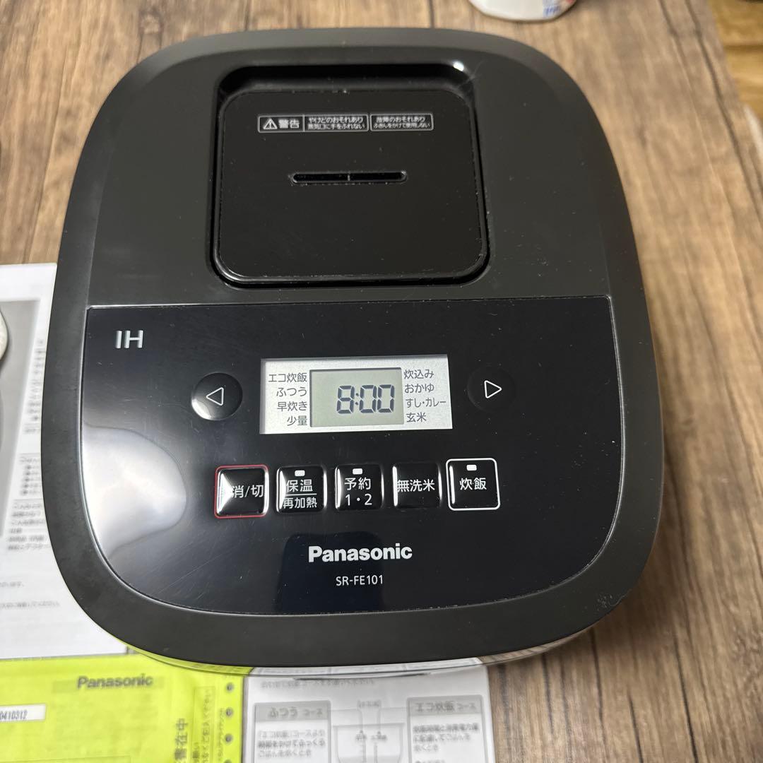 4月購入Panasonic IH炊飯器 SR-FE101