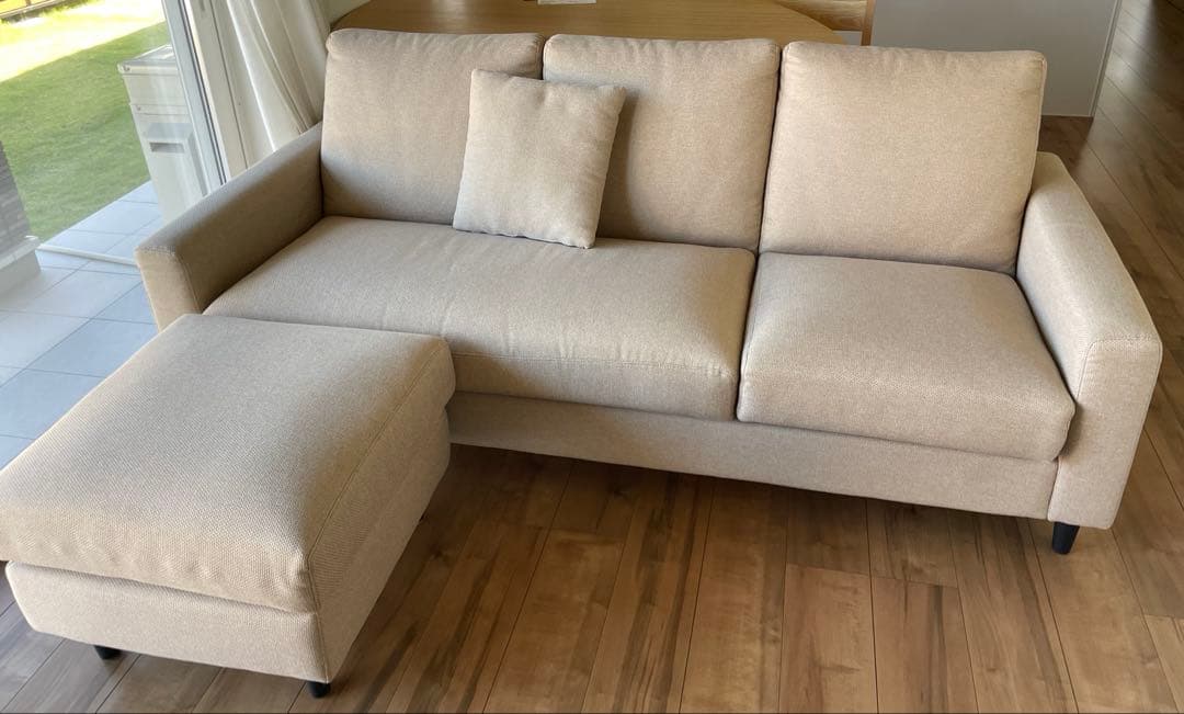 カウチソファ　3人掛け　ニトリ