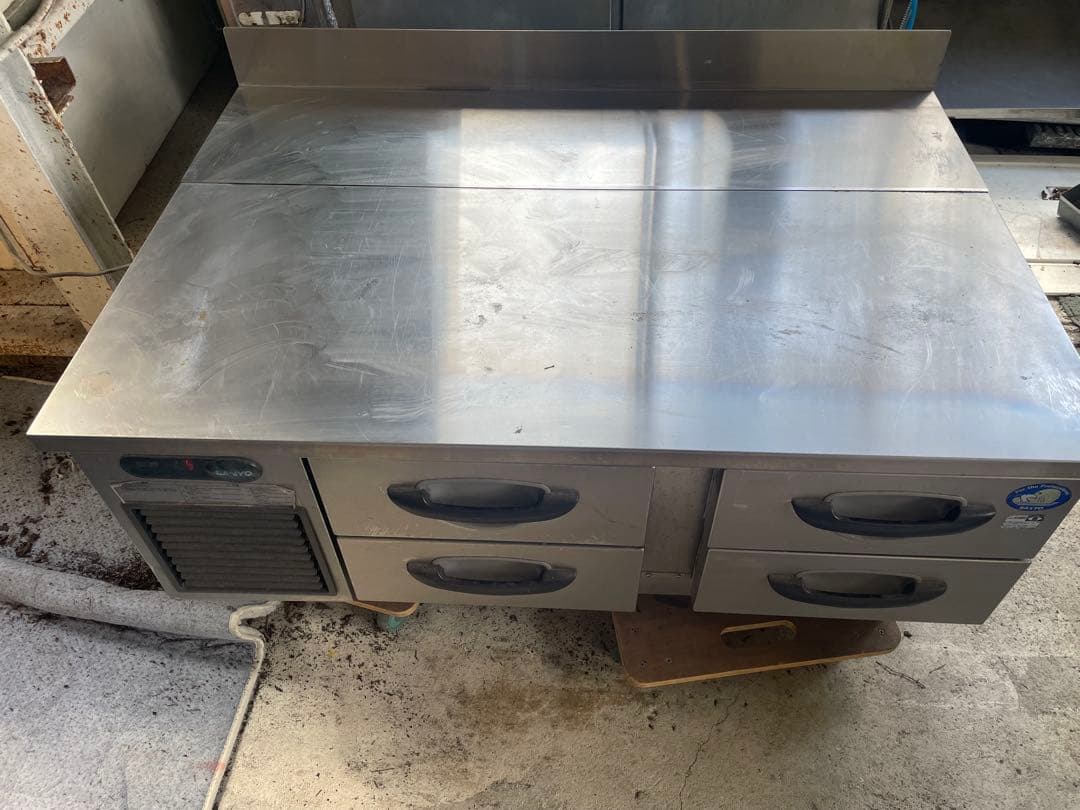 【動作確認済】サンヨー 業務用 ドロワー冷蔵庫 SUR-DG1271-2A