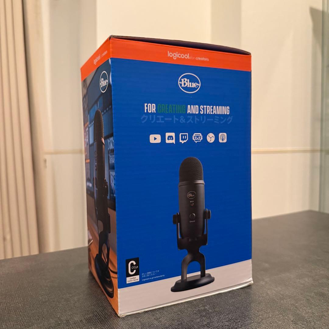 52▢ロジクール Blue Yeti ゲーミングマイク NS0528-2