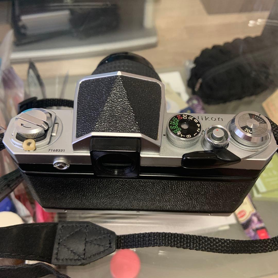 Nikon F 一眼レフカメラ 50mmレンズ付き