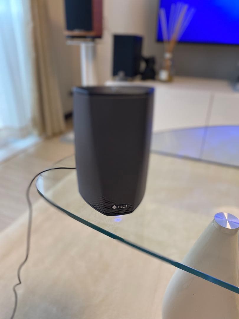 DENON ワイヤレススピーカーHEOS 1 Wi-Fi 高音質 別売付属 美品