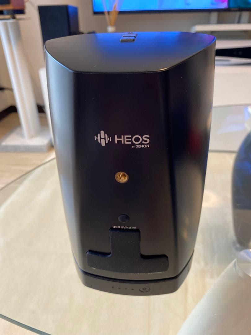 DENON ワイヤレススピーカーHEOS 1 Wi-Fi 高音質 別売付属 美品