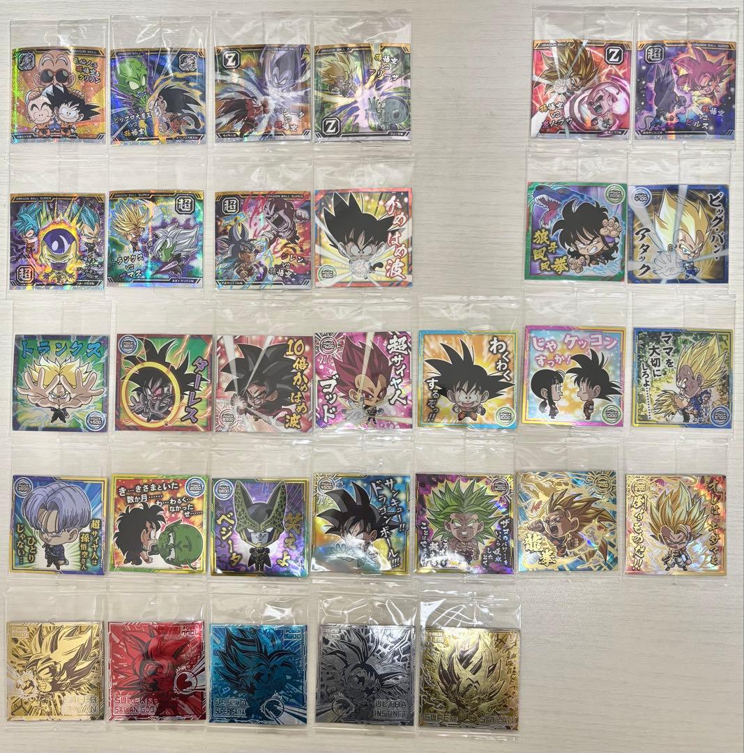 ドラゴンボールウエハース　引退　コンプ+おまけ(まとめ買いで10%割引)