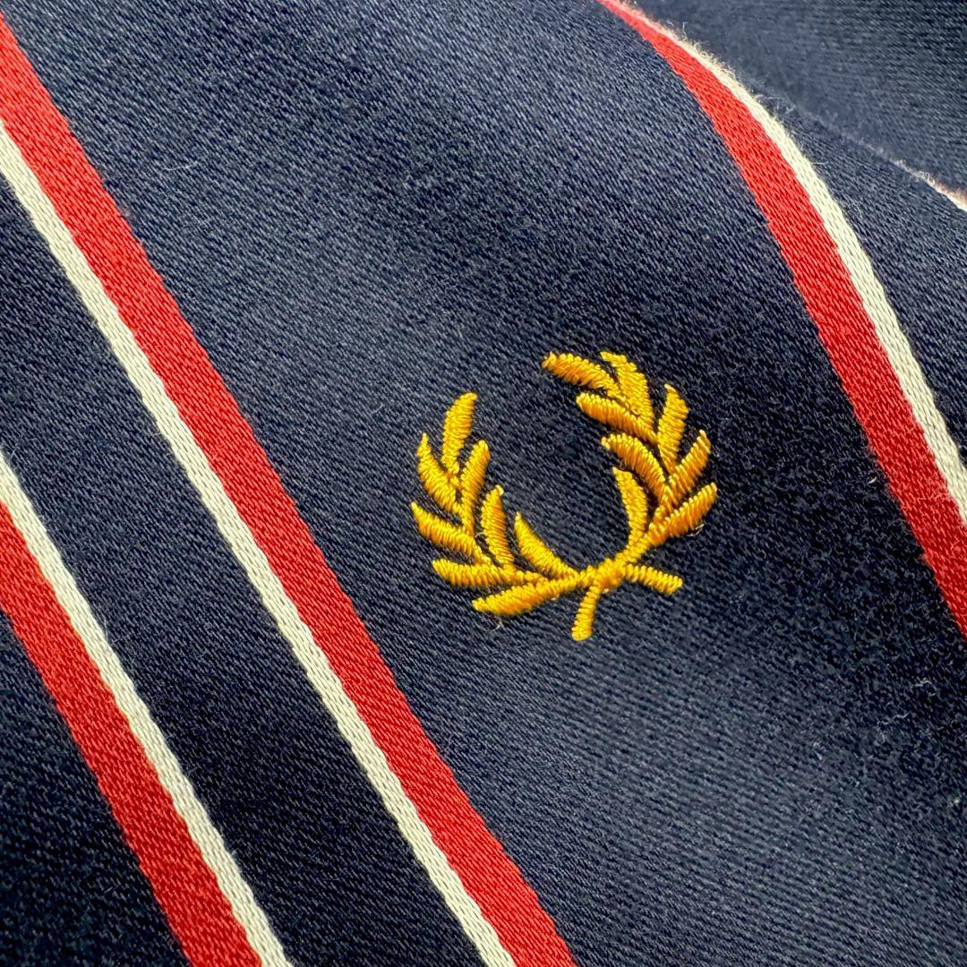 1711◆フレッドペリーレジメンタルストライプ モッズパーカーコート藤井郁弥