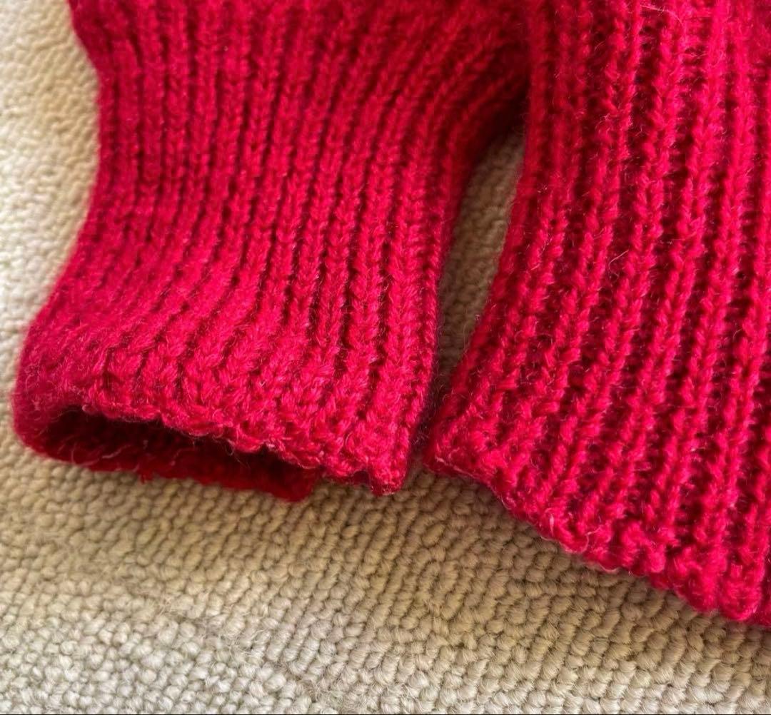 80s イブサンローラン ヴィンテージ ニット 稀少 ウール100%