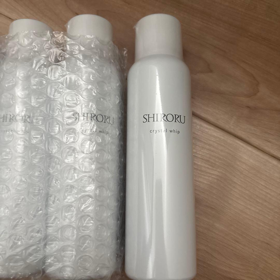 大セール❤️SHIRORU シロル　クリスタルホイップ　洗顔料　5本