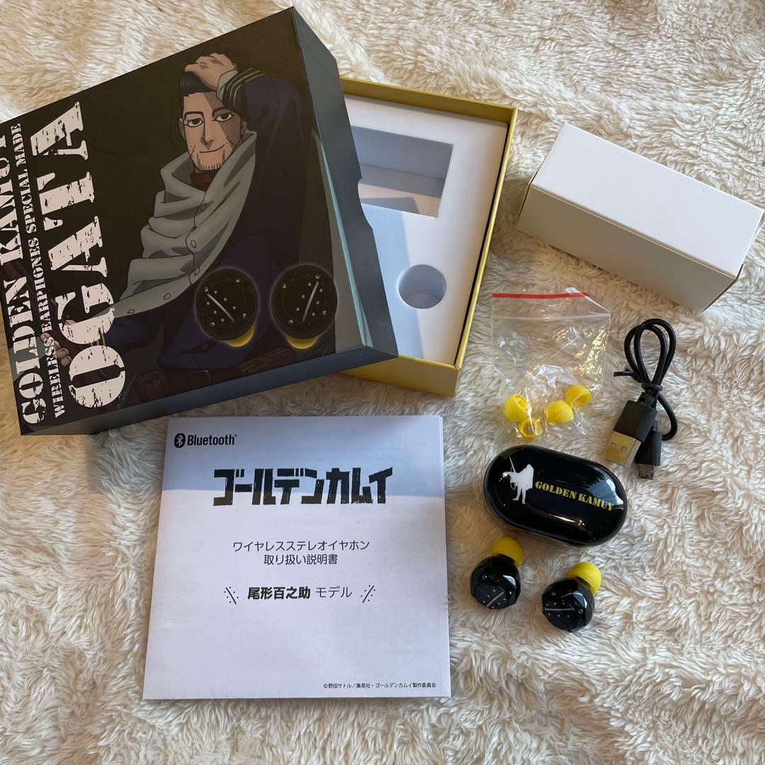 完売品　完全ワイヤレスイヤホン ゴールデンカムイ 尾形百之助モデル