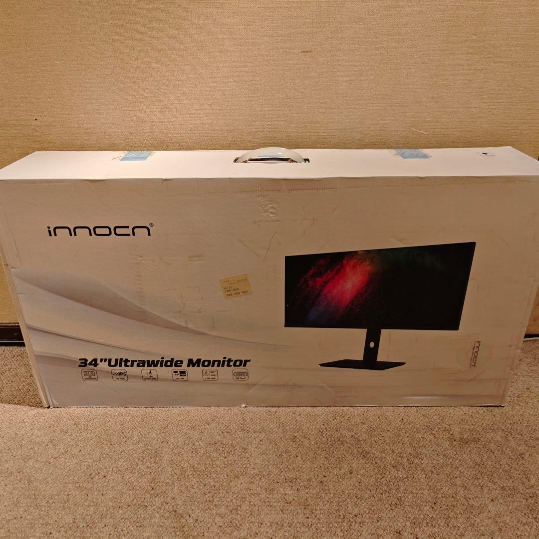 INNOCN 34C1Q 2K 34 インチ 75Hz ウルトラワイドモニター