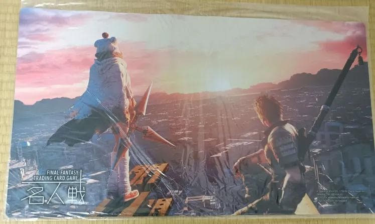 FFTCG ラバー製プレイマット　FF7ユフィ＆ソノン