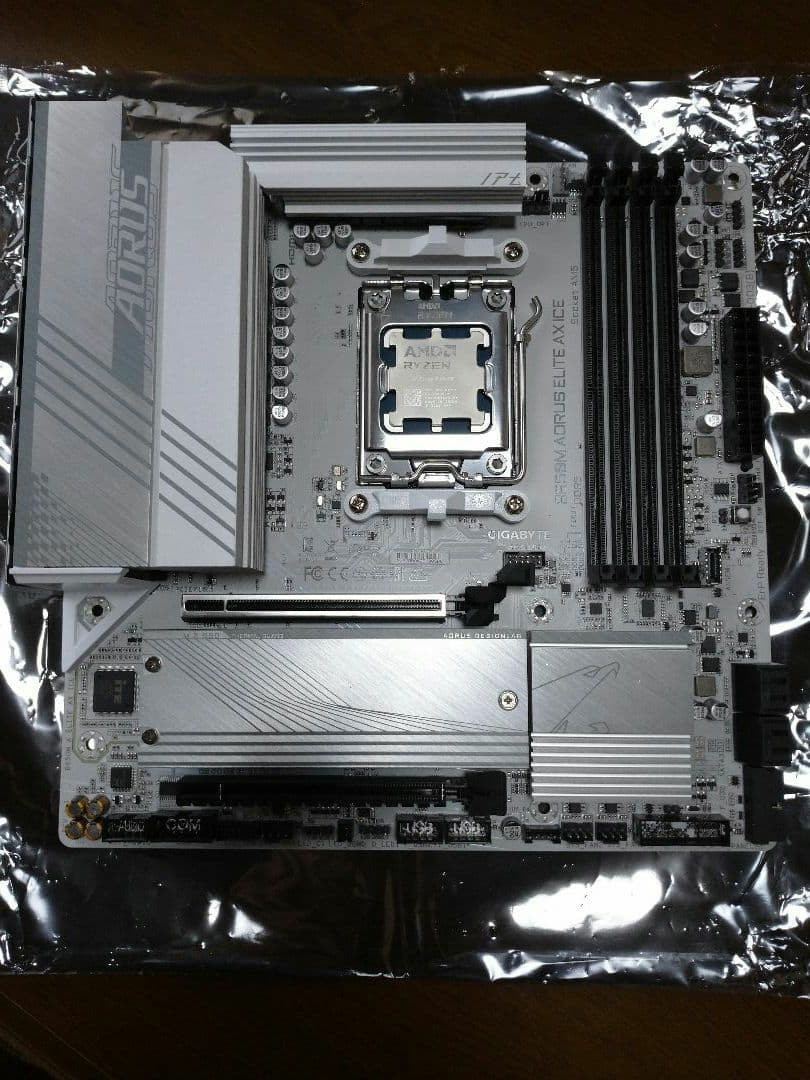 マザーボード B650M AORUS ELITE AX ICE + Ryzen 5 8600G