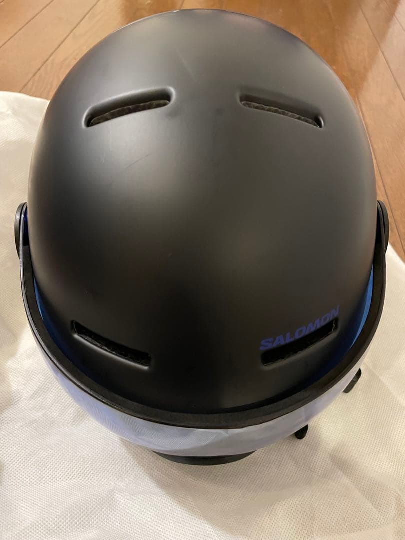 SALOMON スキー/スノーボードヘルメットORKA VISORキッズ S