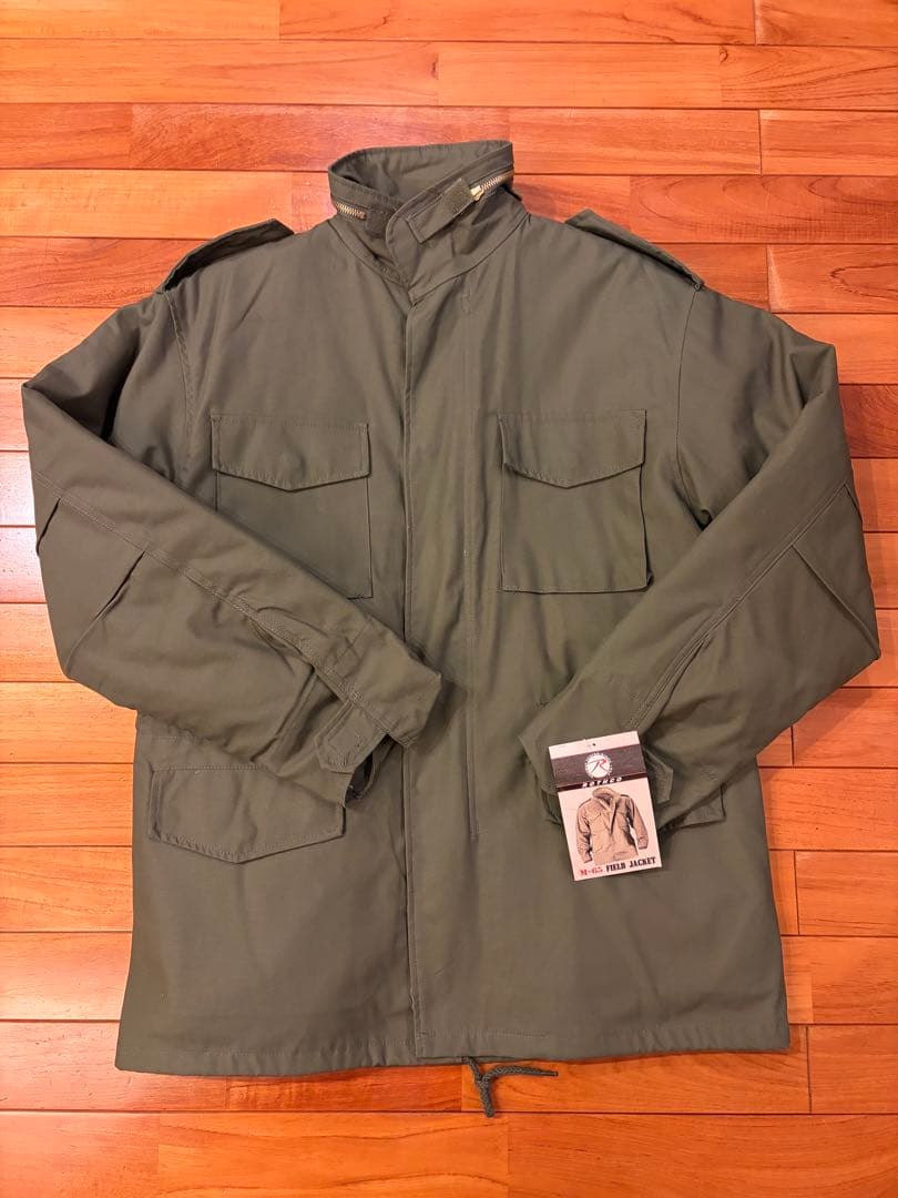 新品未使用タグ付き　Rothco M-65 ミリタリージャケット　サイズS