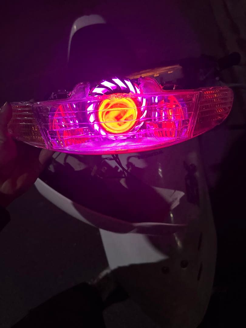 ライブディオ/zx af34/af35 イカリングヘッドライト(規制後用)