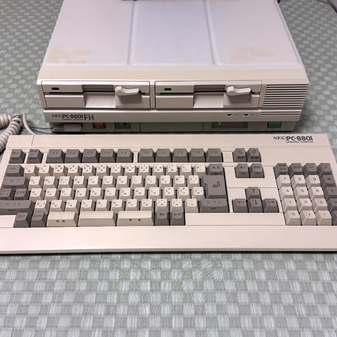 PC-8801FH ソフト多数セット FDD-DRIVE SWAPPER+