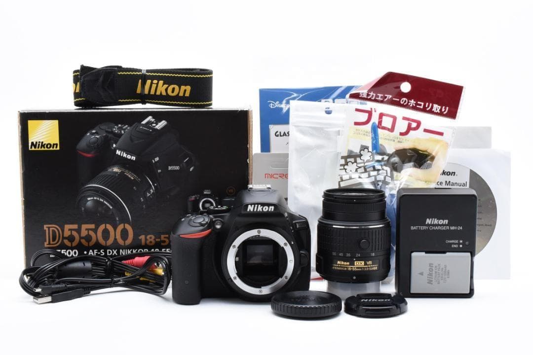 簡単タッチ操作＆Wi-Fi対応❤️Nikon D5500❤️豪華フルセット