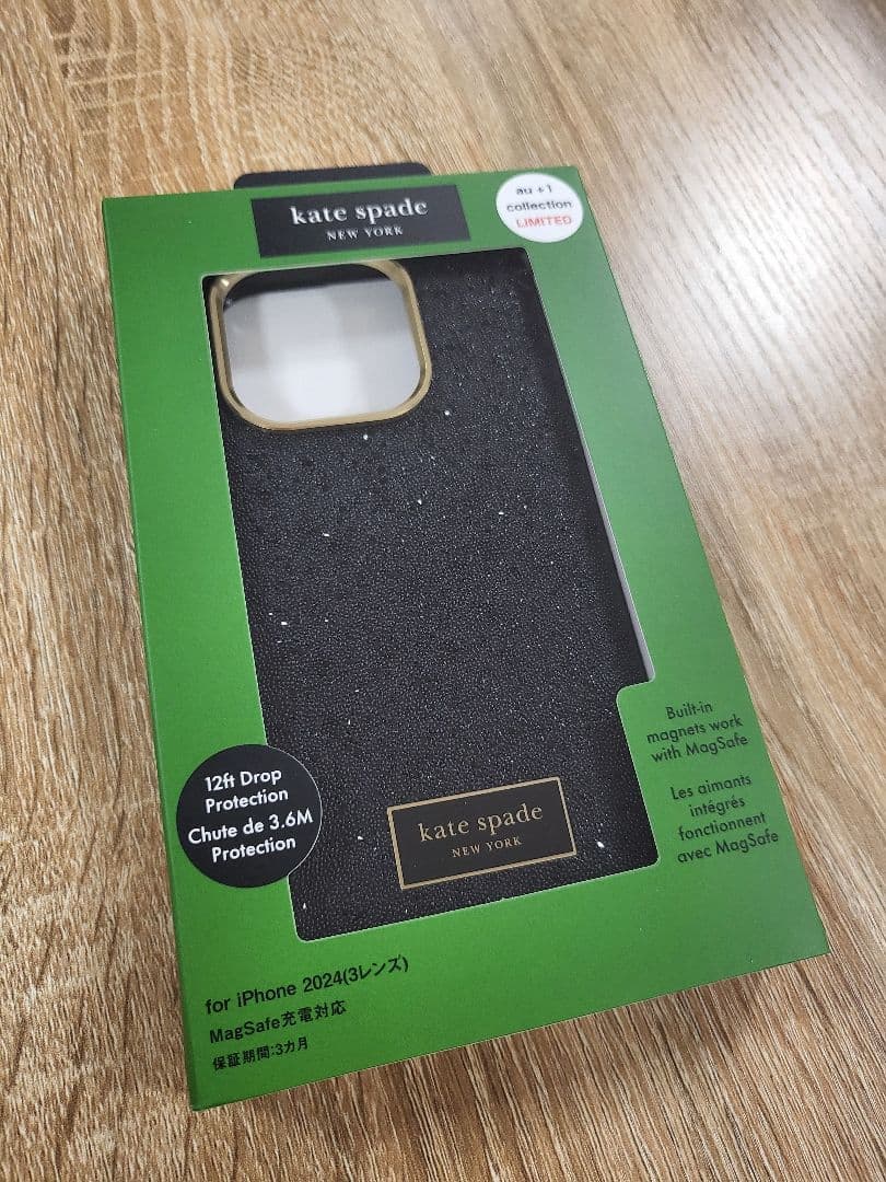 iPhone16Pro ケイトスペード (R)ハイブリッドカバー