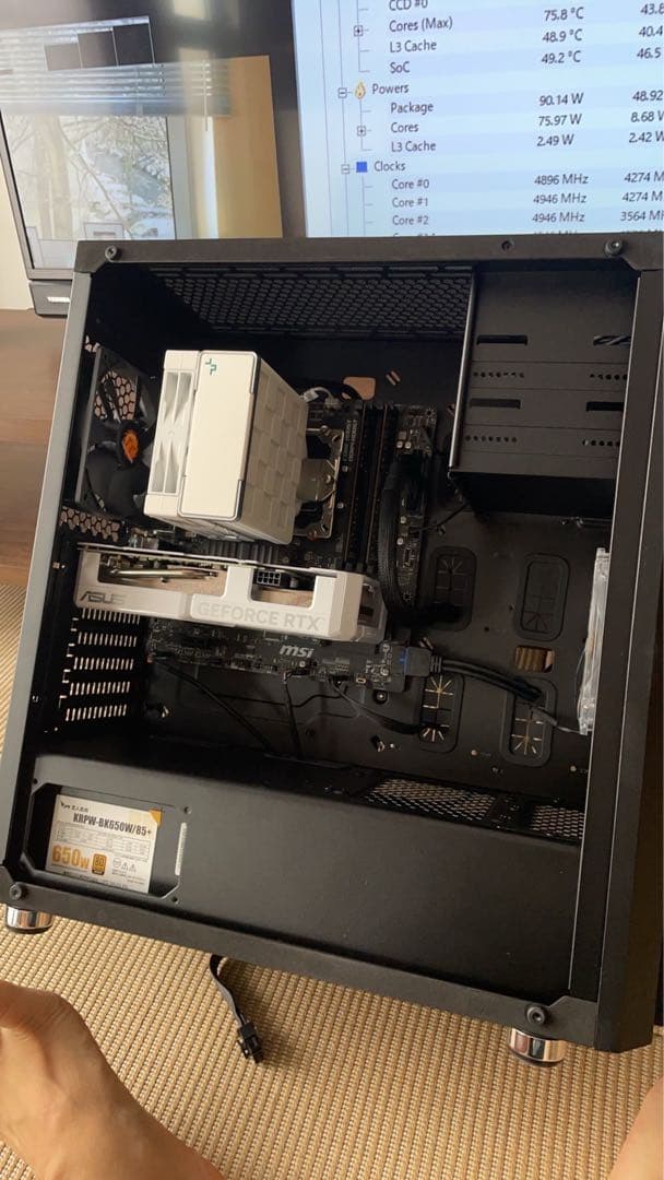 ゲーミングPC/RTX4060Ti / Ryzen7 / 32GB