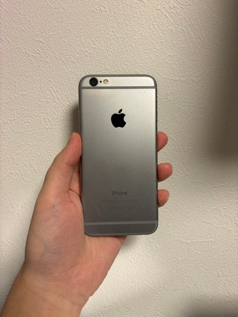 即購入ok Apple iPhone 6 シルバー 本体とケース