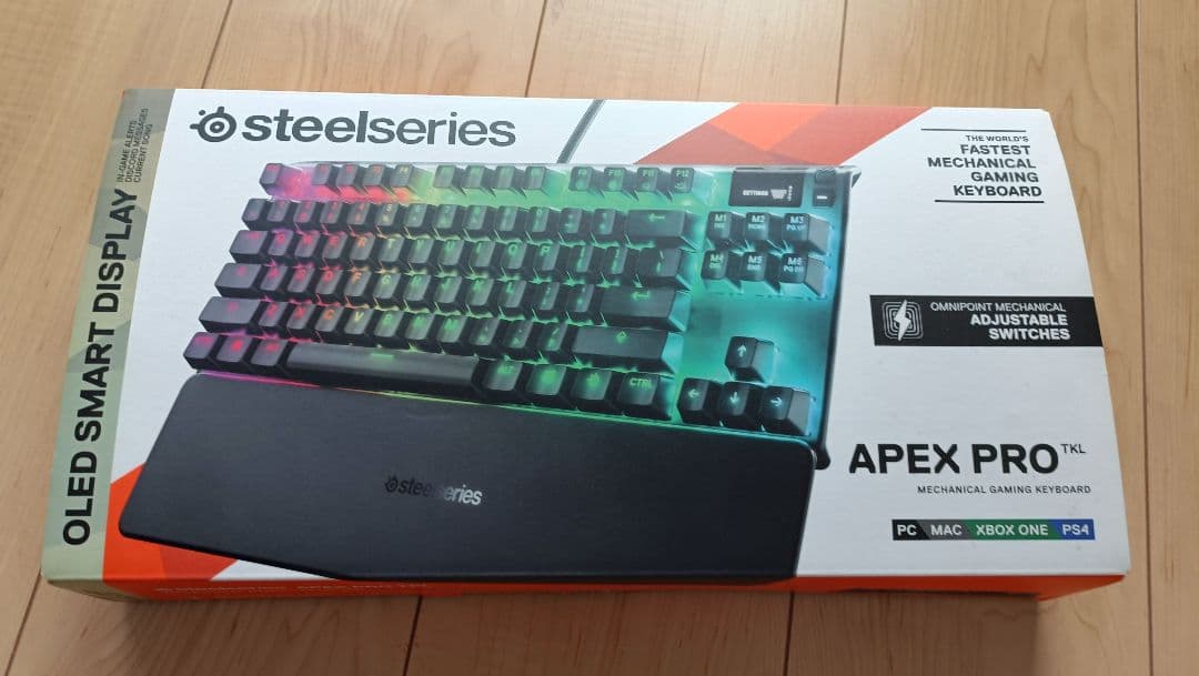 SteelSeries Apex Pro TKL ゲーミングキーボード