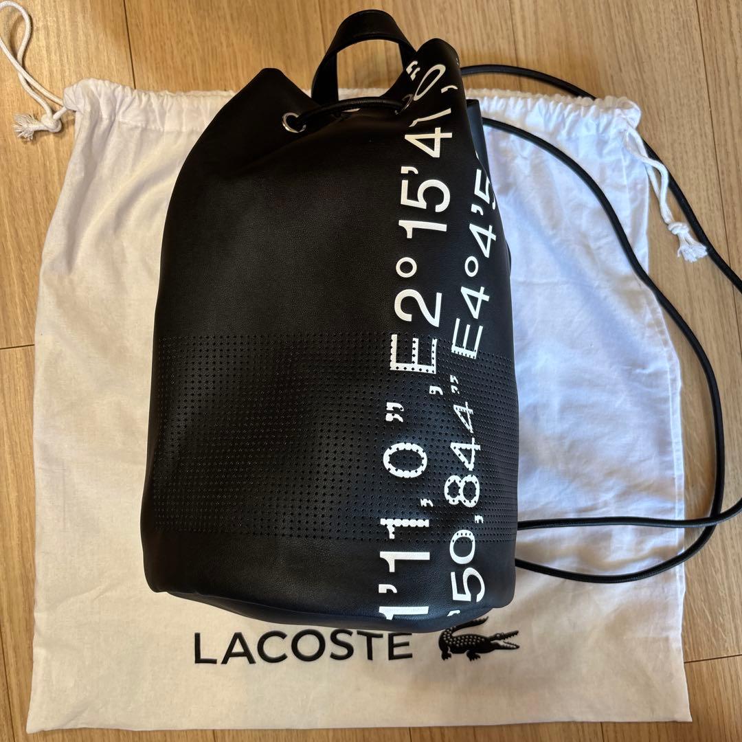 ラコステ　LACOSTE 巾着/ドラムバッグ
