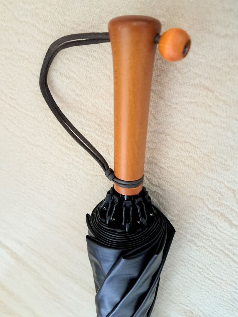 サンバリア100　 フロストグレー　2段折　日傘　美品