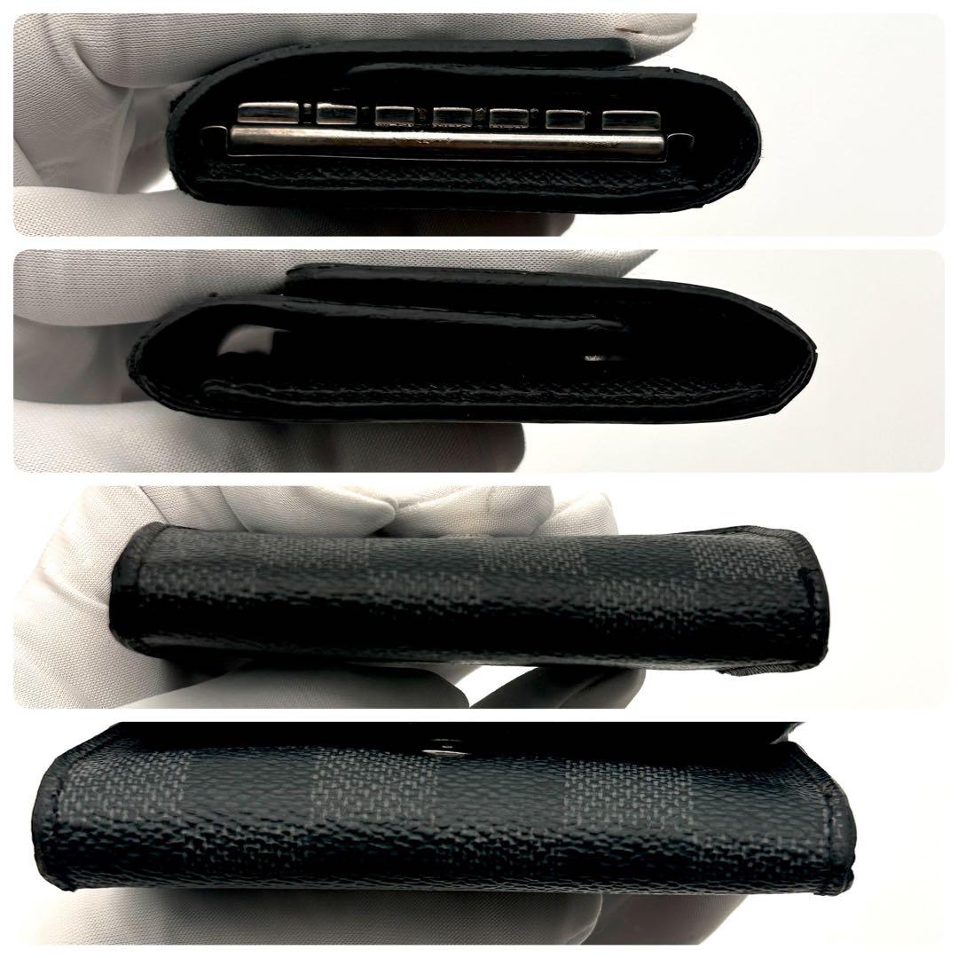 Louis Vuitton ダミエ キーケース 6連 ブラック ミュルティクレ6