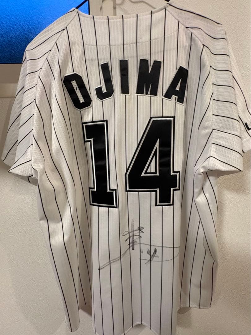 小島和哉　サイン入りユニフォーム