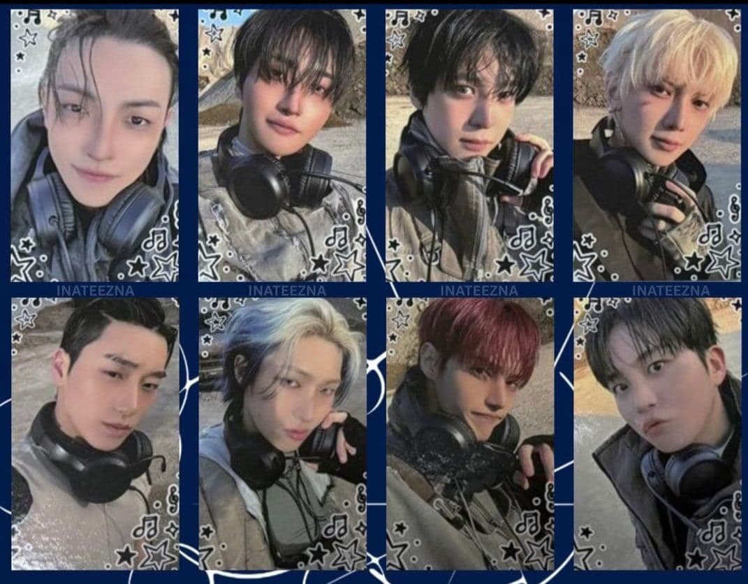 韓国 ateez adrenaline サノク　トレカ　8枚　セット