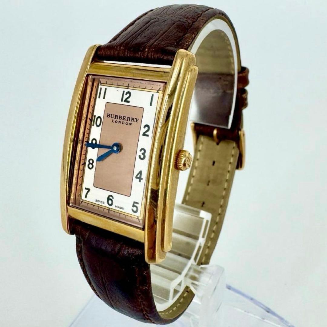 【新品電池】 BURBERRY バーバリー メンズ腕時計 ゴールド 12100G