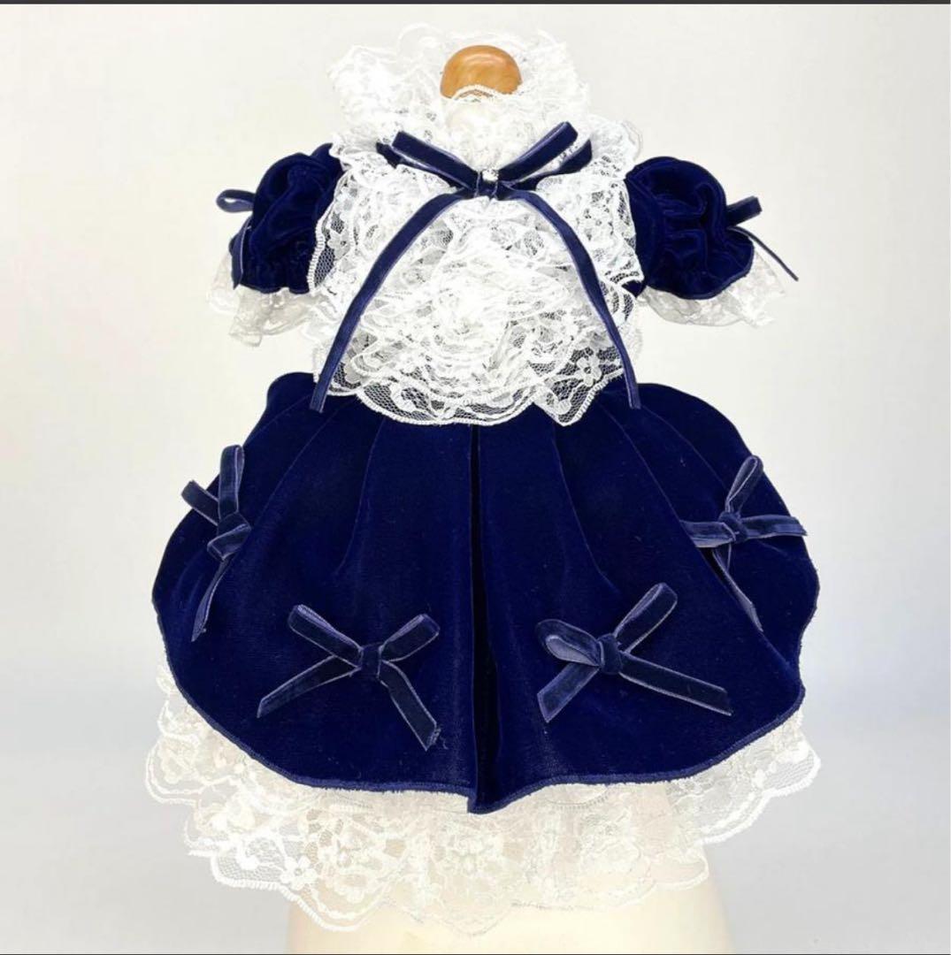 ふ*く様 新品　luxebirdie エリアスワンピース　ネイビー