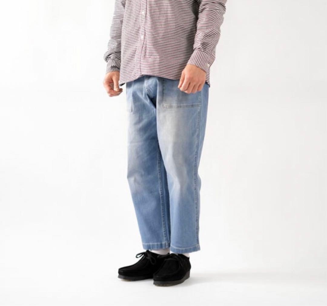 グラミチ☆Gramici☆デニムルーズテーパードパンツ☆GUP3-S2059☆M