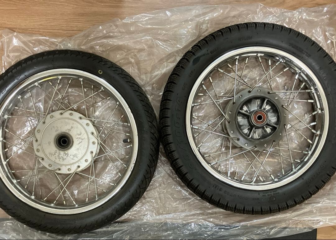 郵政カブ　ホイール　ja10 エイプなどに