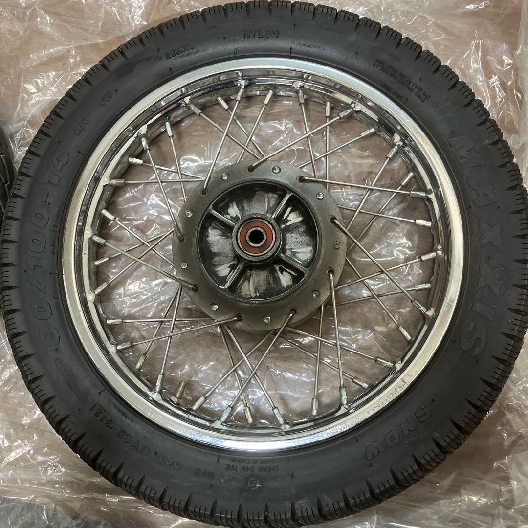 郵政カブ　ホイール　ja10 エイプなどに