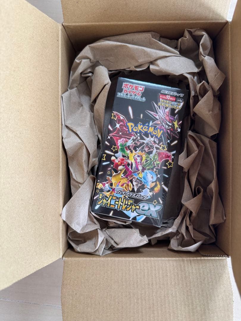 シャイニートレジャーex シュリンク、納品書付き