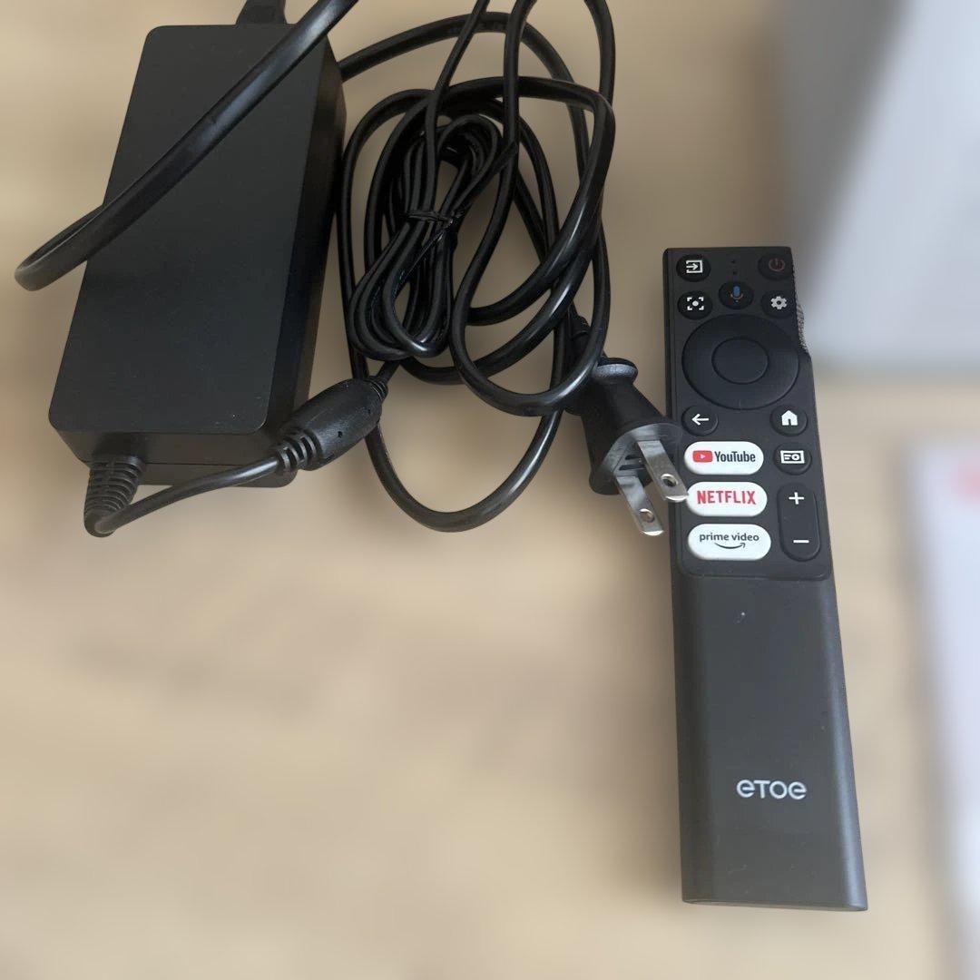 ETOE プロジェクター Google TV搭載 1080p 500ANSI