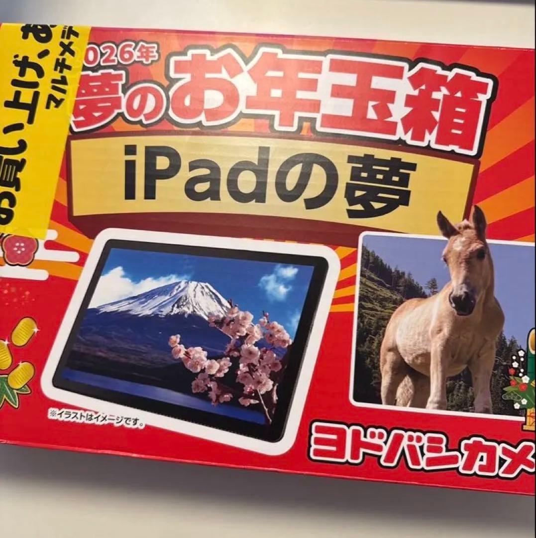 ヨドバシカメラ iPadの夢 お年玉箱　2026 【新品・未使用】