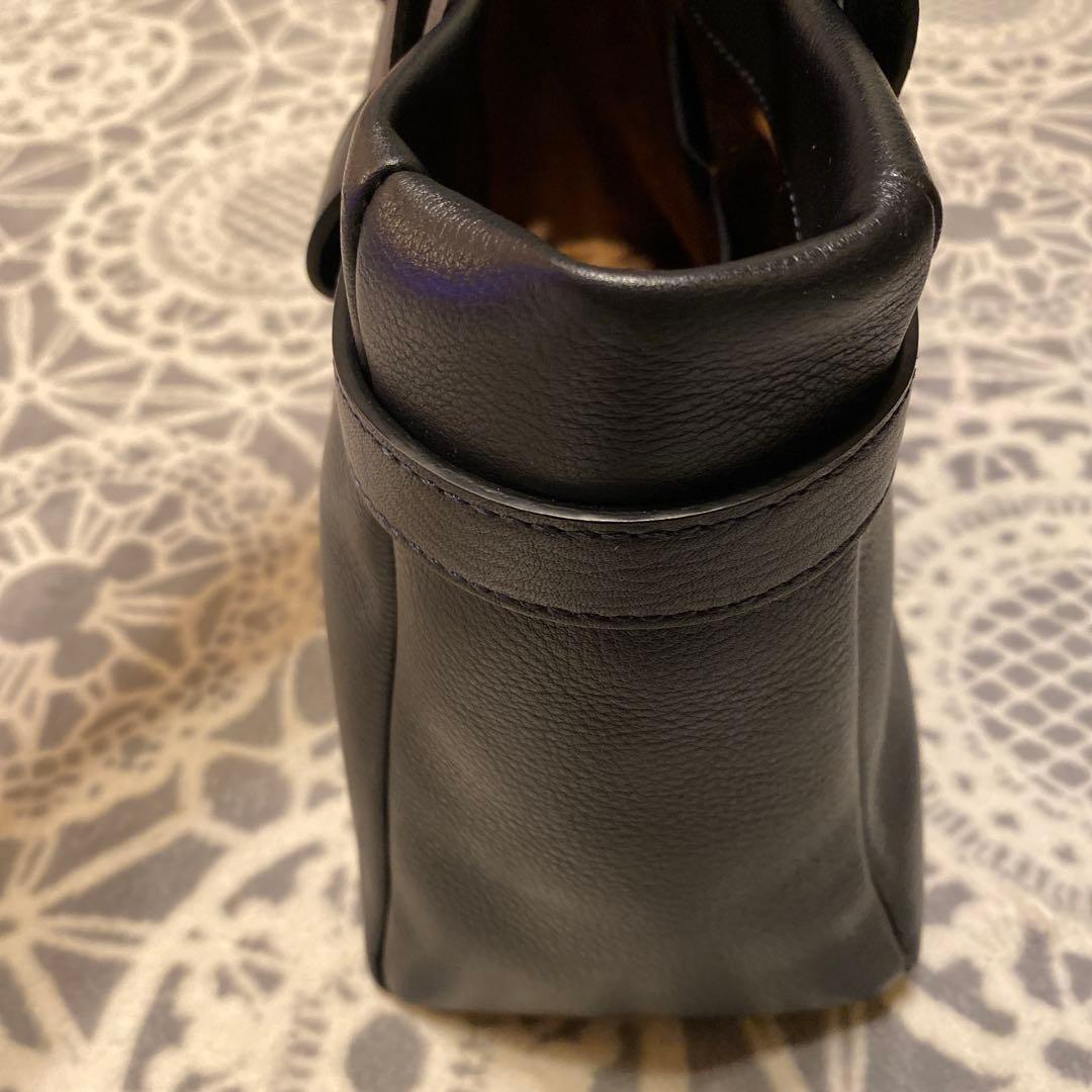 ぴ*ー様 土屋鞄製作所　バッグ ハンディカフェトート　ディープネイビー￼