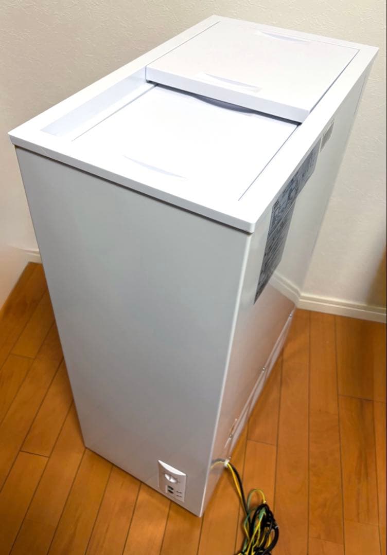 美品 シェルパ 冷凍ストッカー 41-OR スライドタイプ　44L 冷凍庫