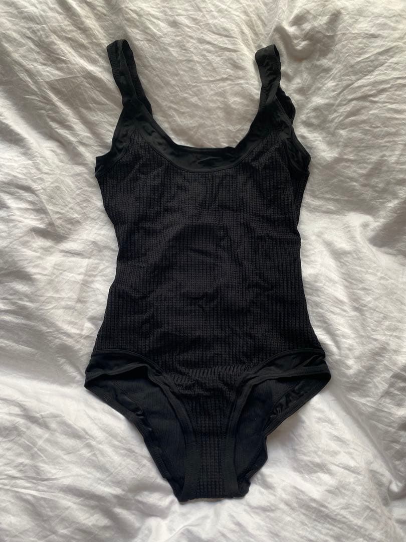 【CHANEL】SwimSuit 水着 38 BLACK