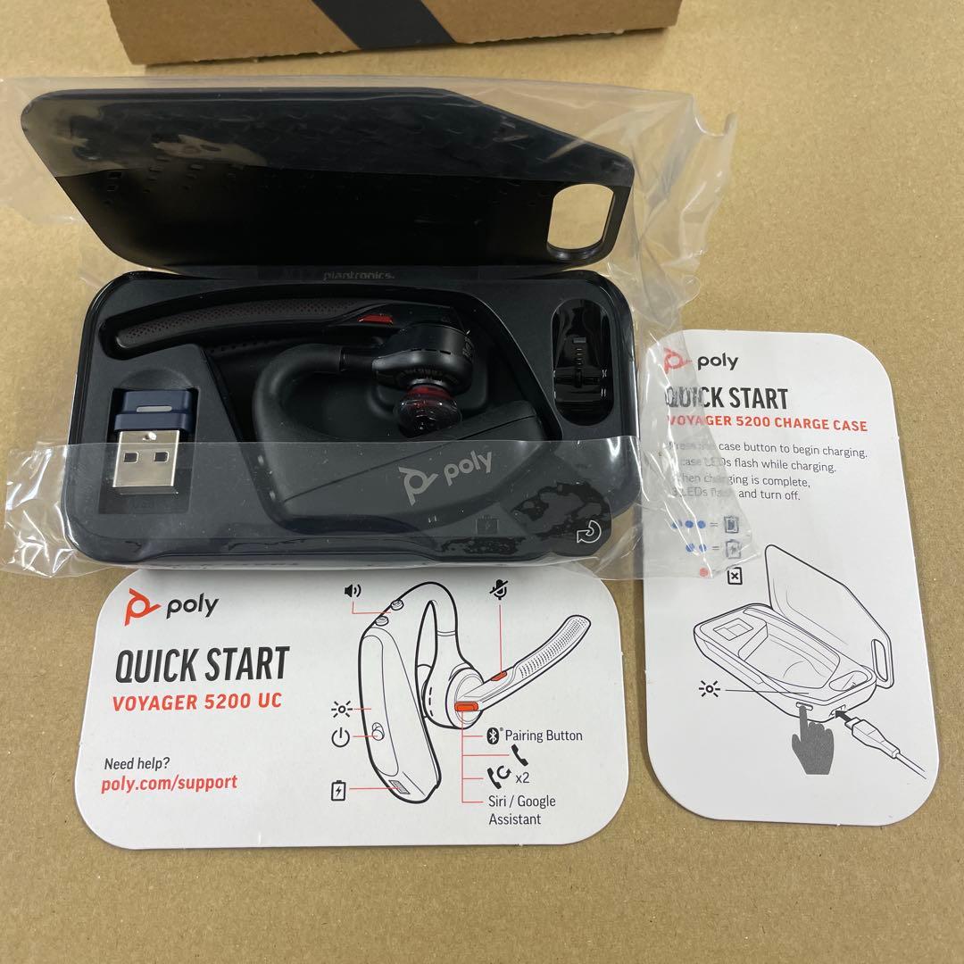 Poly Voyager 5200 UC ワイヤレスヘッドセット