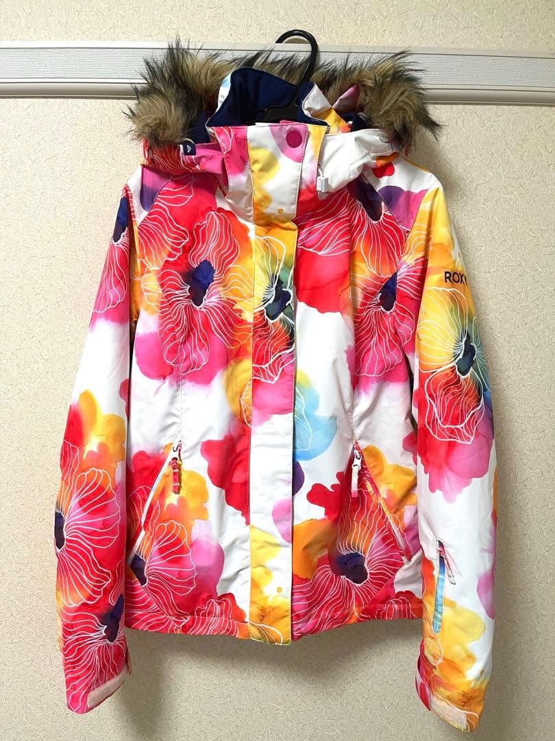 ROXY 花柄 スノーボードジャケット