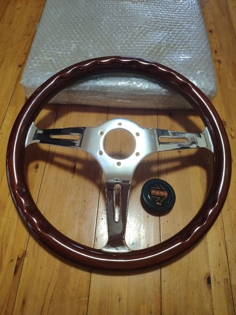 新品・未使用・現品限り! 木製ウッド・スポークメッキ・グリップリベット