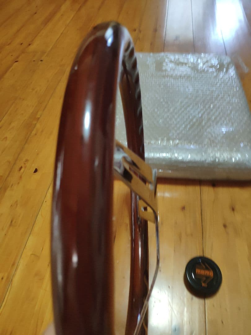 新品・未使用・現品限り! 木製ウッド・スポークメッキ・グリップリベット