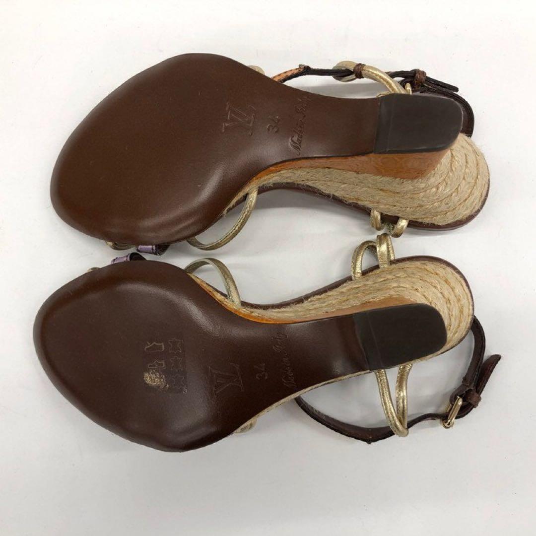 LOUIS VUITTON ルイヴィトン サンダル NL1006