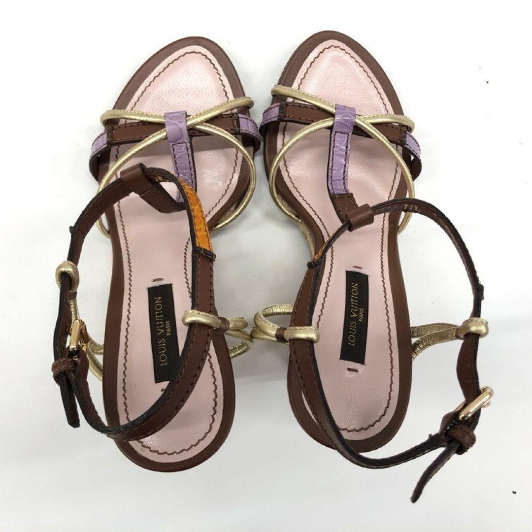 LOUIS VUITTON ルイヴィトン サンダル NL1006