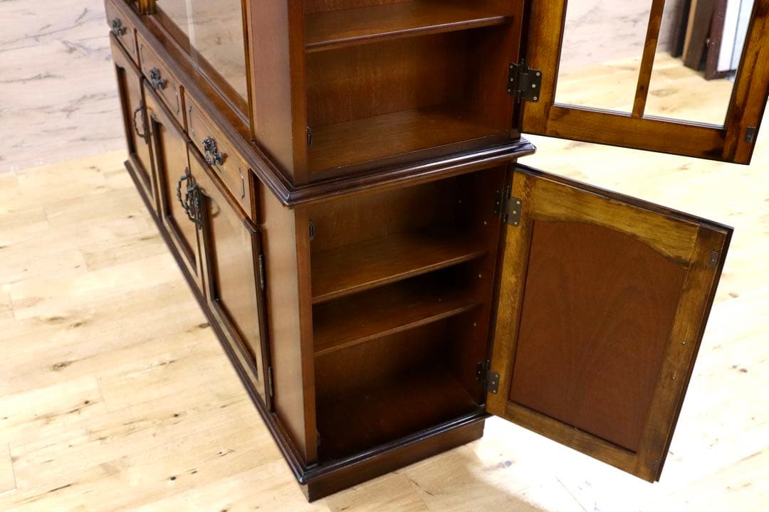 GMIH165○karimoku / カリモク 両面キャビネット 食器棚 リビン