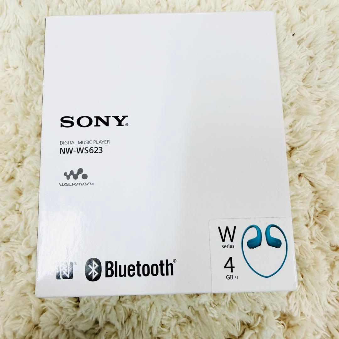 新品未使用品 SONY NW-WS623 Bluetooth 4GB 青