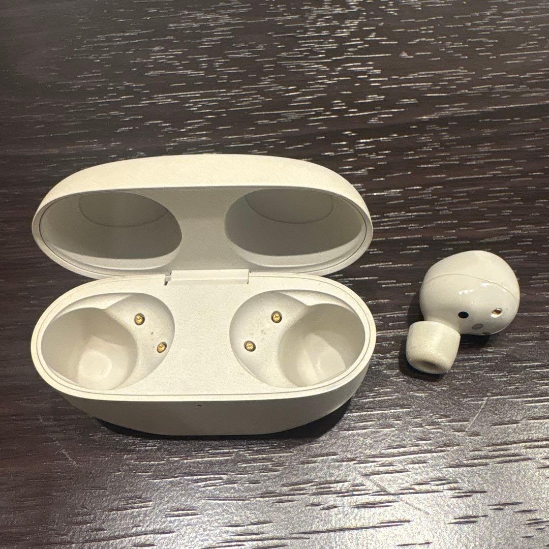 SONY 片耳ワイヤレスイヤホン ホワイト 充電ケース付き