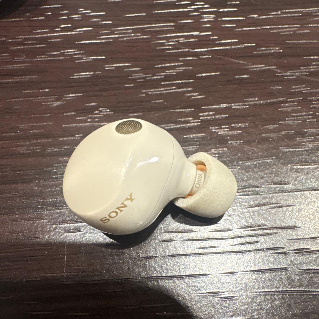 SONY 片耳ワイヤレスイヤホン ホワイト 充電ケース付き